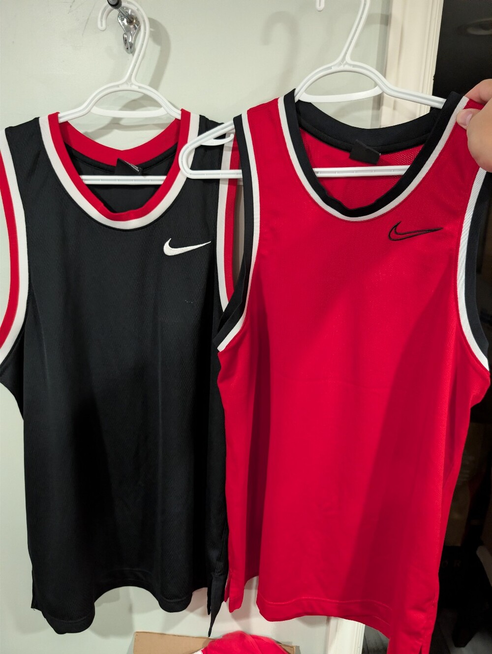 Nike Basketball Style Tanks Sz Large